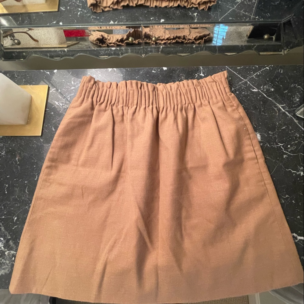 Brown (thin) wool J.Crew Skirt